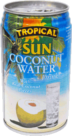 Tropical Sun Natural Coconut Water (no pieces) 330Ml - Singles Tropical Sun Natural Coconut Water (no pieces) 330Ml - Singles