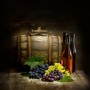 Still life with  barrel